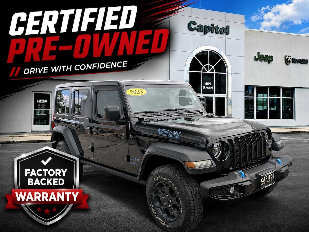 Used 2023 Jeep Wrangler 4xe Willys SUV