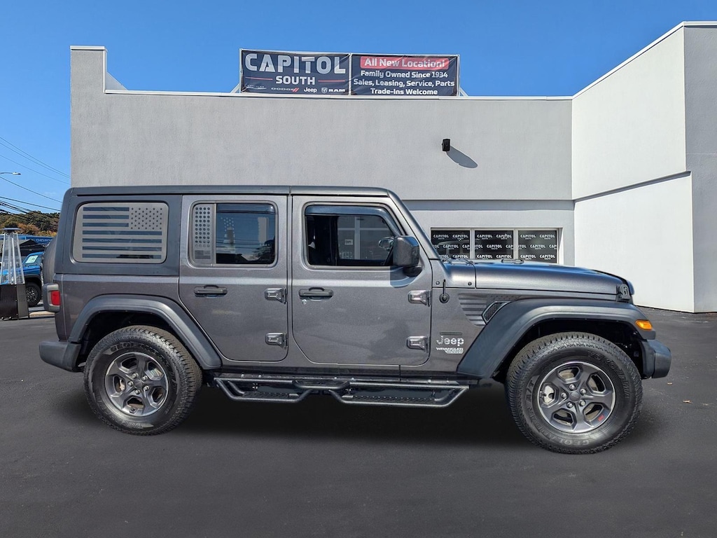 Used 2019 Jeep Wrangler Unlimited Sport 4x4 SUV