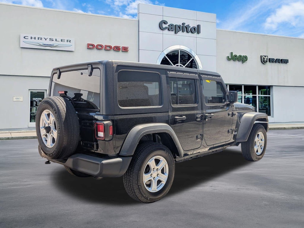 Used 2021 Jeep Wrangler Unlimited Sport S SUV
