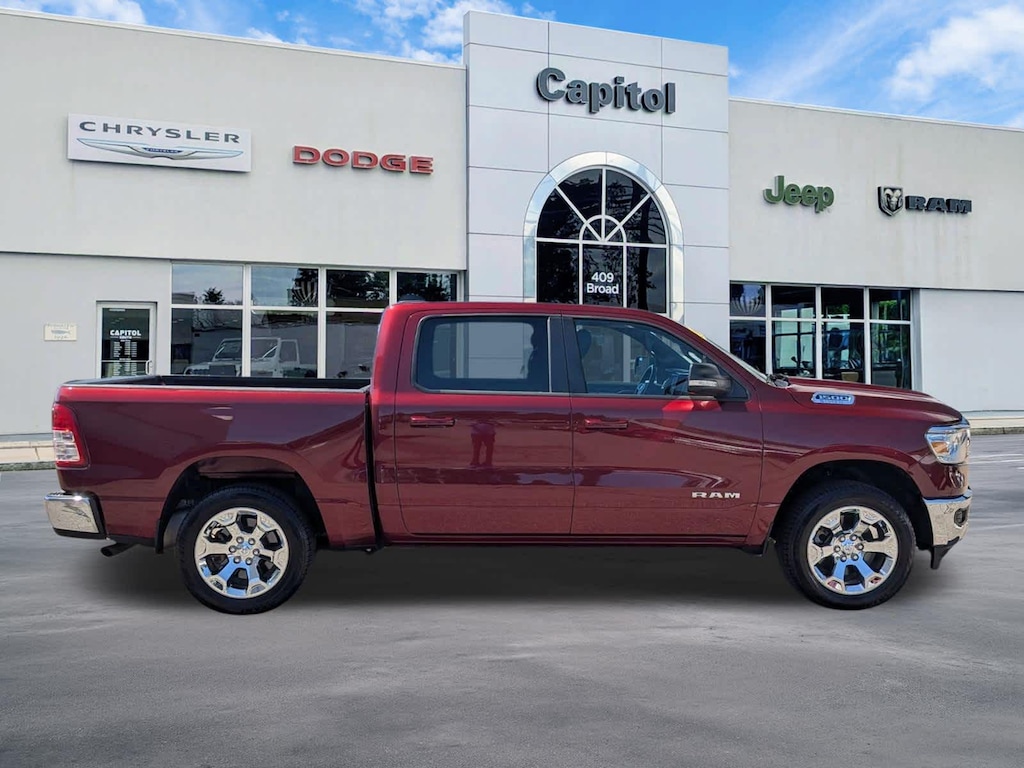 Used 2022 Ram 1500 Big Horn 4x4 Crew Cab 57 Box Truck