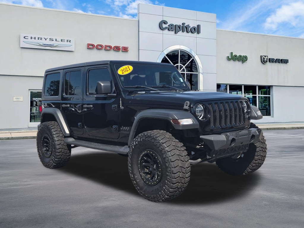Used 2021 Jeep Wrangler Unlimited Sport Altitude SUV