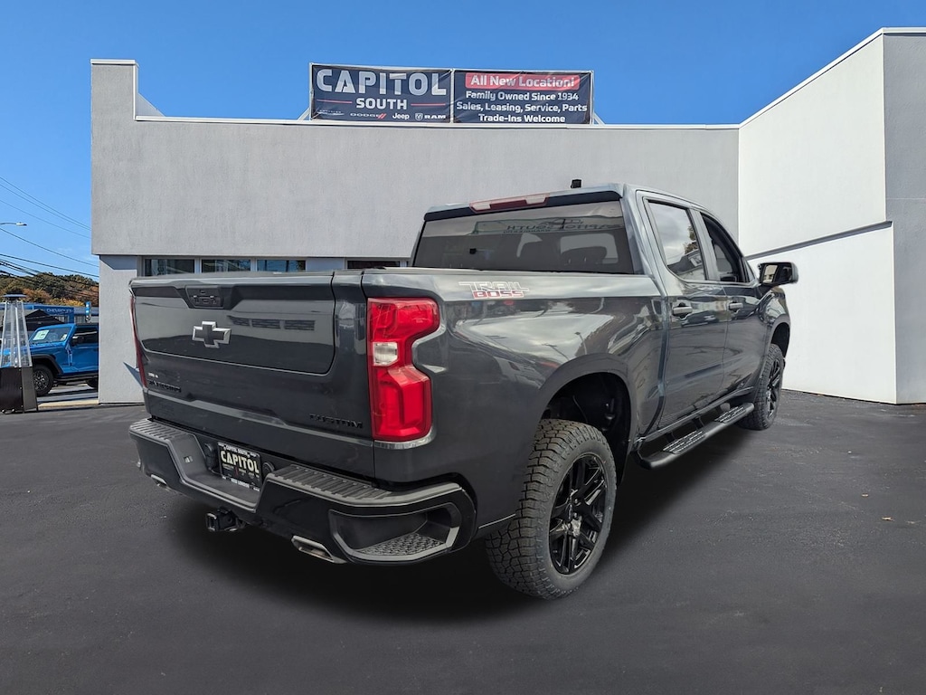 Used 2022 Chevrolet Silverado 1500 LTD Custom Trail Boss Truck Crew Cab