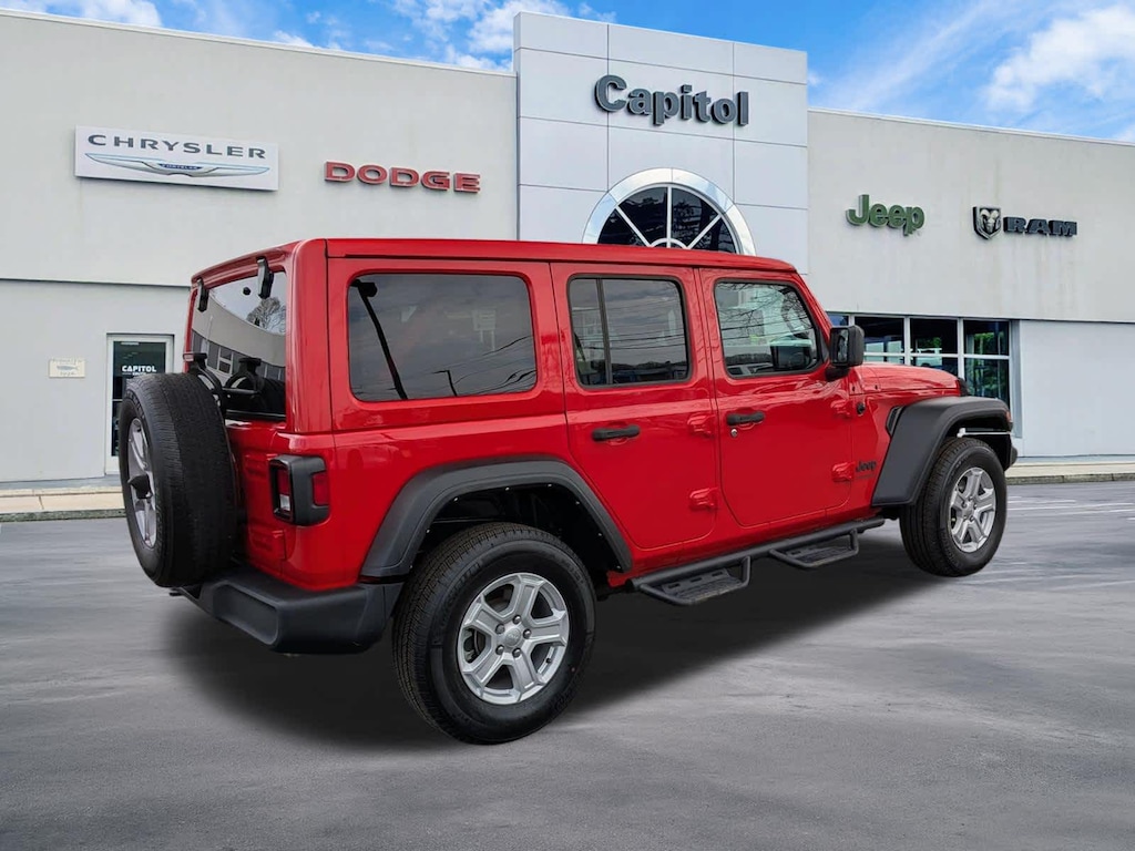 Used 2022 Jeep Wrangler Unlimited Sport S SUV