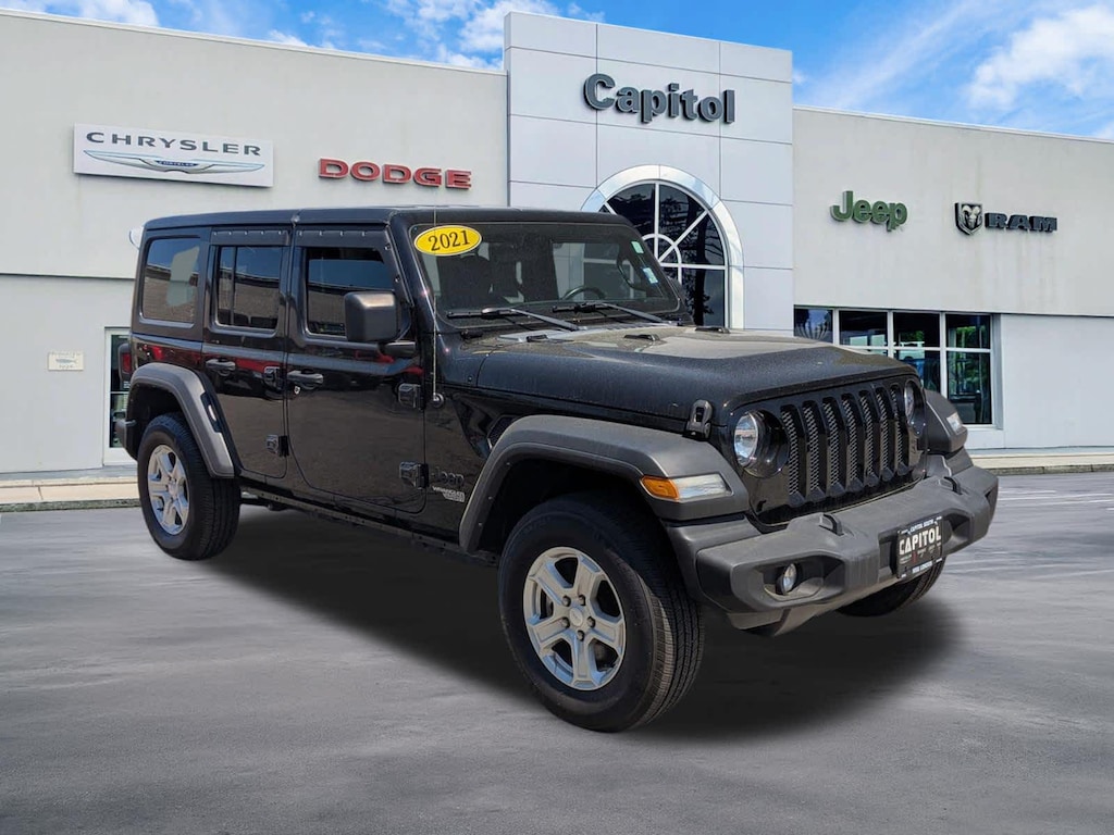 Used 2021 Jeep Wrangler Unlimited Sport S SUV