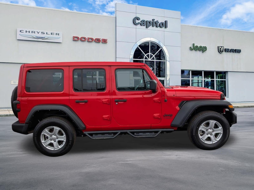Used 2022 Jeep Wrangler Unlimited Sport S SUV