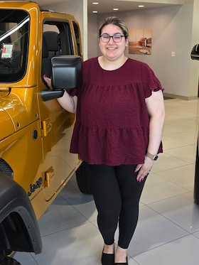 Staff member Hailey Yagarich from ID_0b17b8