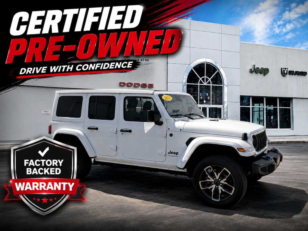 Used 2024 Jeep Wrangler 4xe Sport S SUV