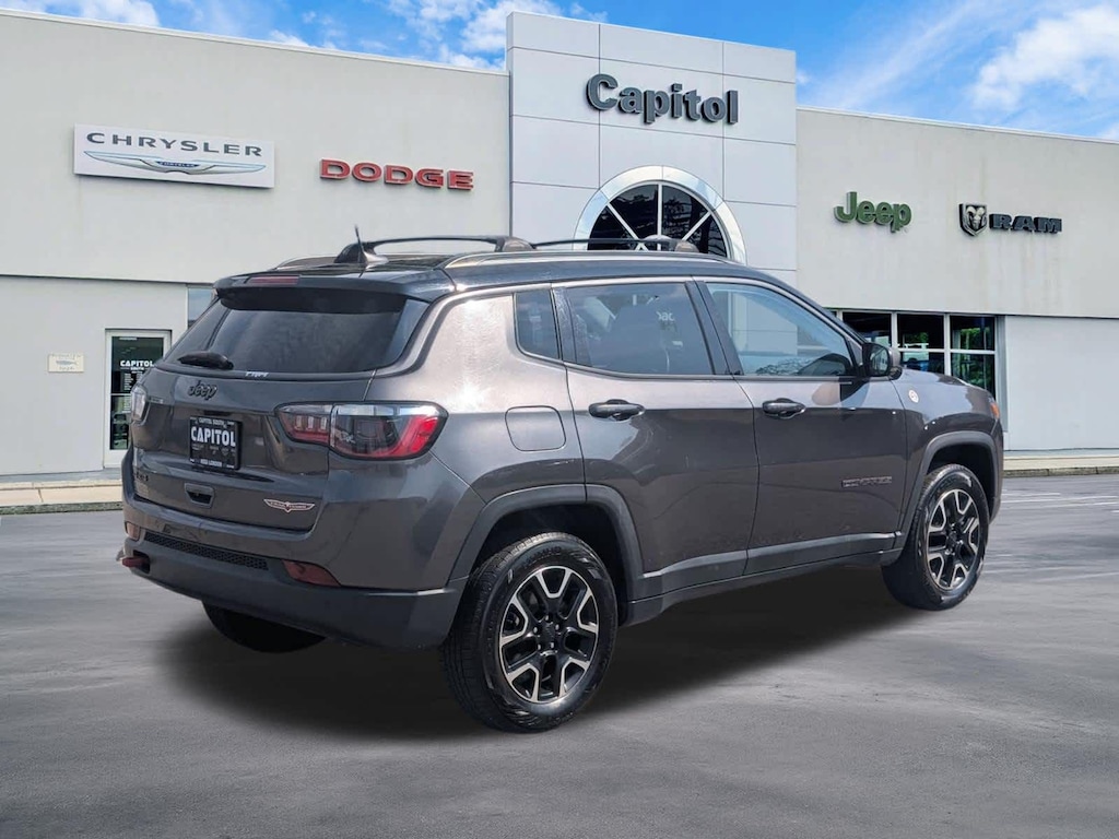 Used 2021 Jeep Compass Trailhawk SUV