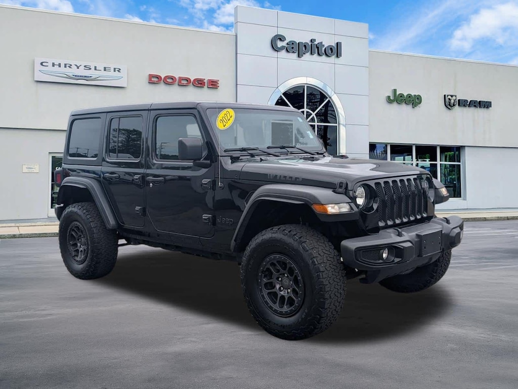 Used 2022 Jeep Wrangler Unlimited Willys SUV