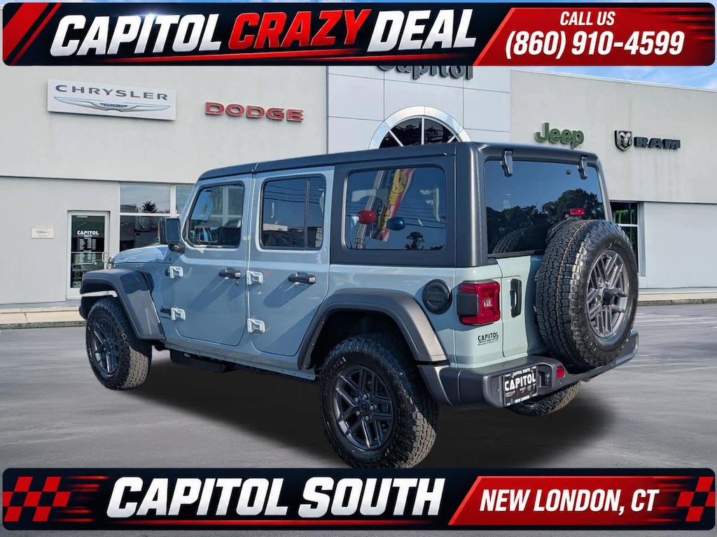 New 2026 Jeep Wrangler 4-DOOR SPORT S Sport Utility