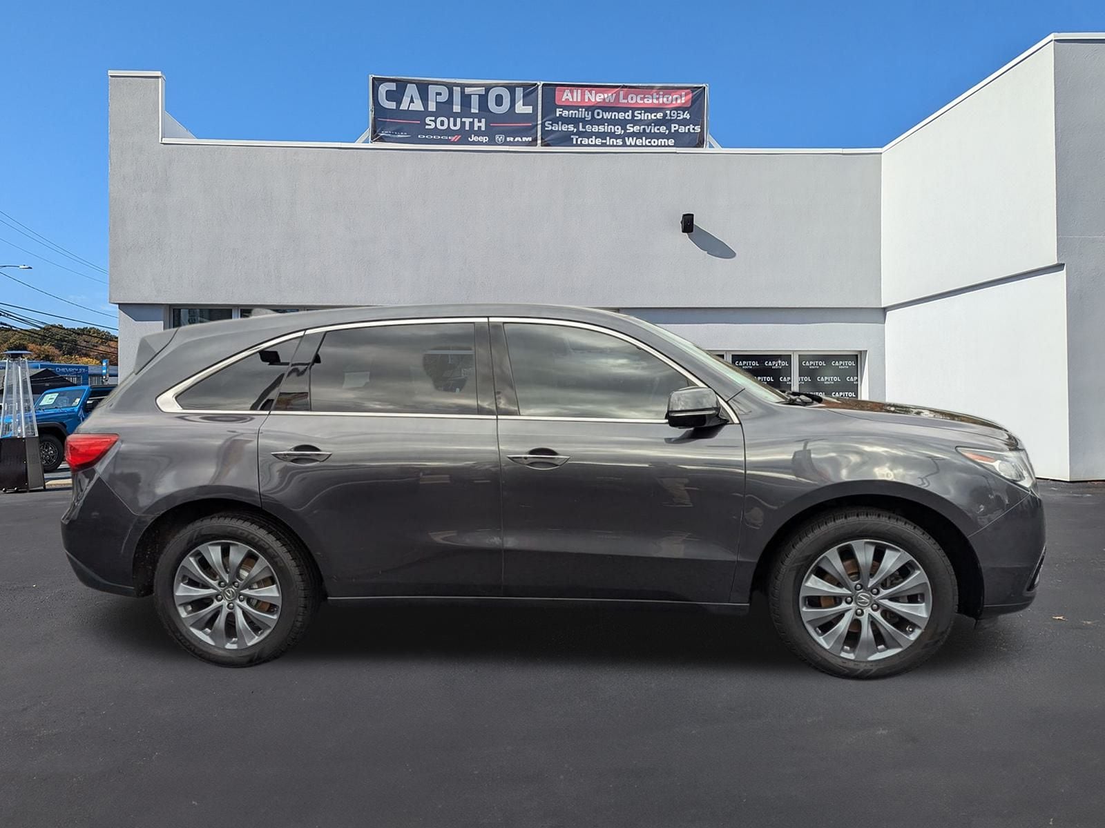 Used 2016 Acura MDX Technology Package with VIN 5FRYD4H48GB042447 for sale in New London, CT