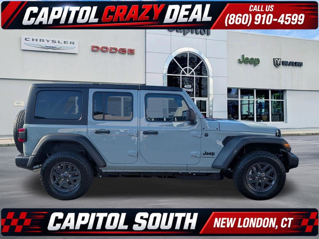 New 2026 Jeep Wrangler 4-DOOR SPORT S Sport Utility