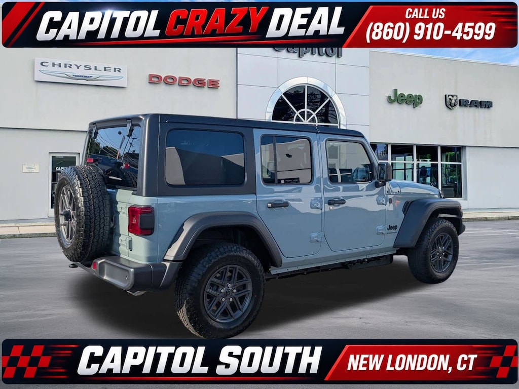 New 2026 Jeep Wrangler 4-DOOR SPORT S Sport Utility