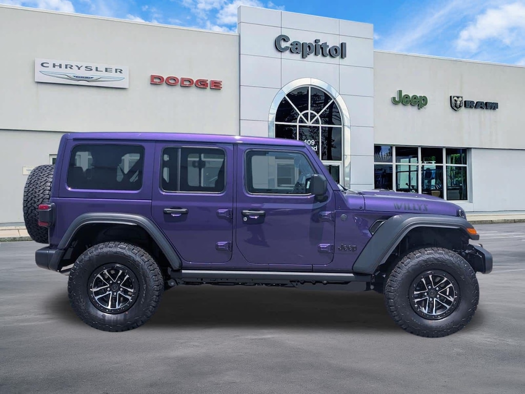 New 2026 Jeep Wrangler 4-DOOR WILLYS Sport Utility