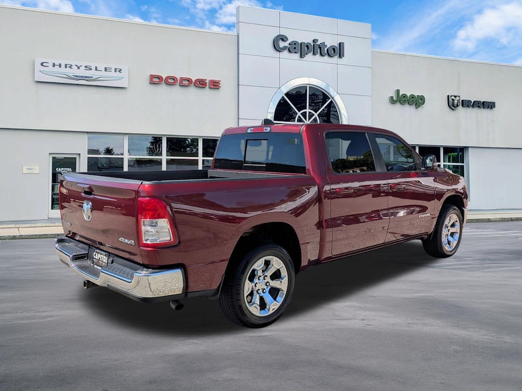 Used 2022 Ram 1500 Big Horn 4x4 Crew Cab 57 Box Truck