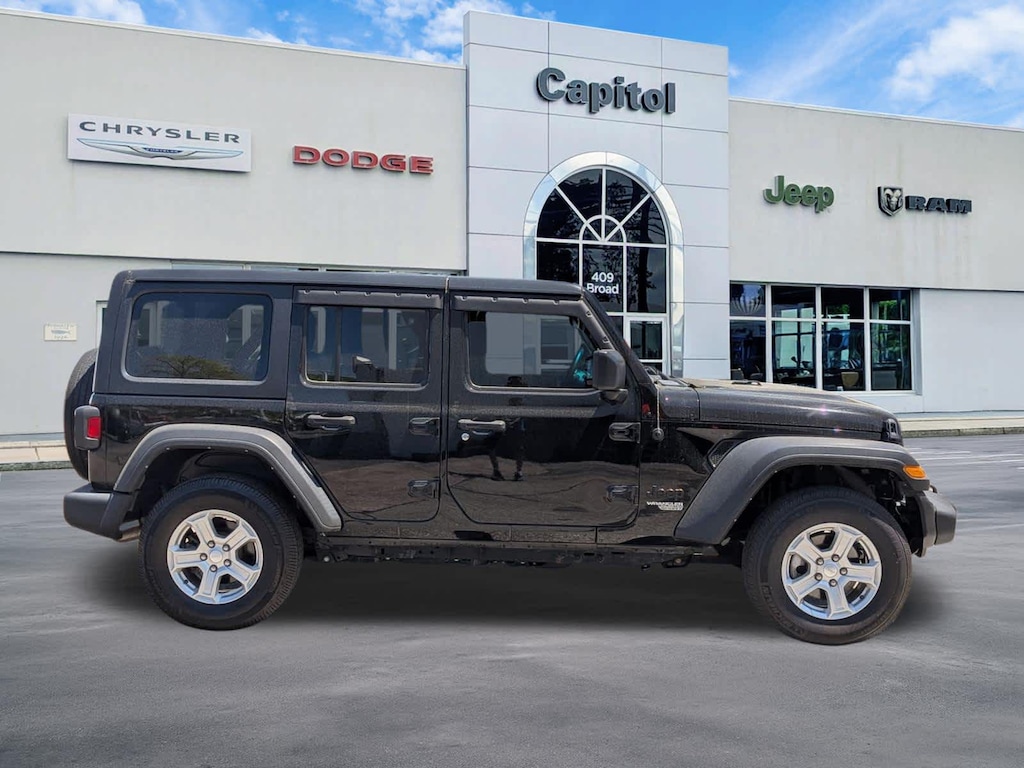 Used 2021 Jeep Wrangler Unlimited Sport S SUV