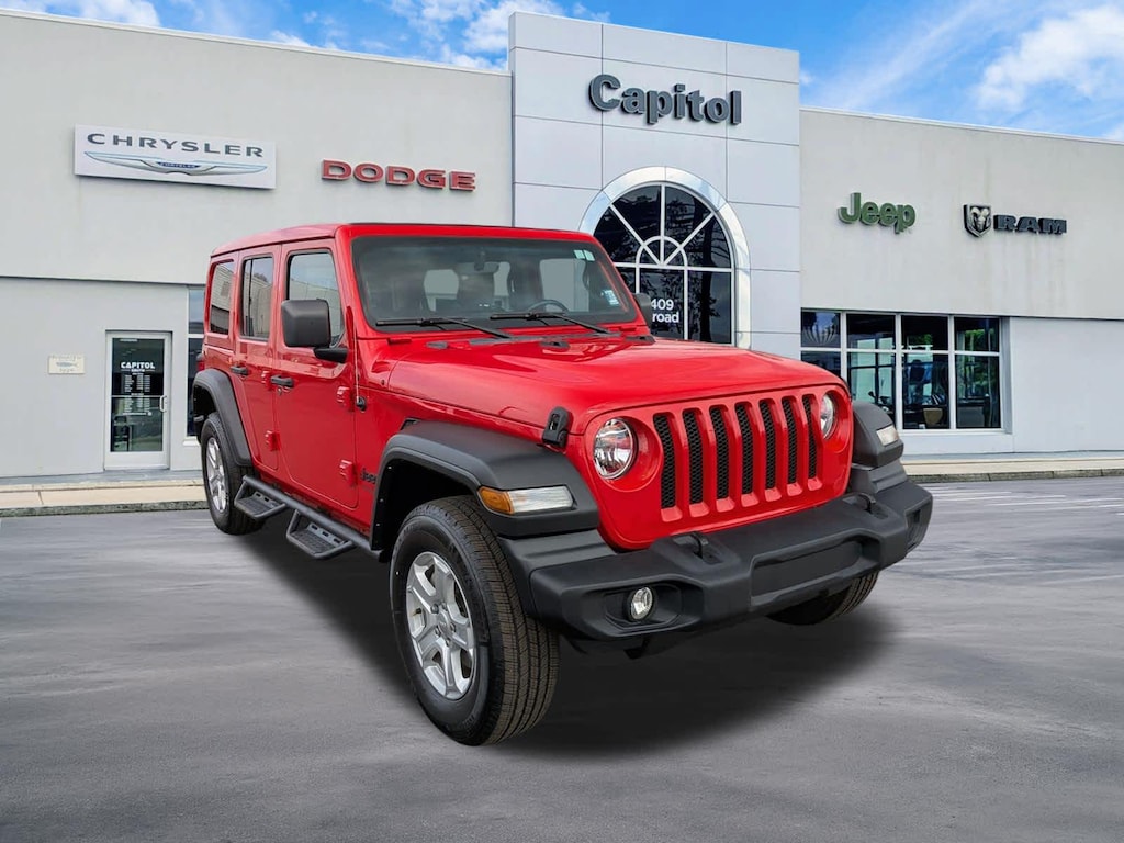 Used 2022 Jeep Wrangler Unlimited Sport S SUV