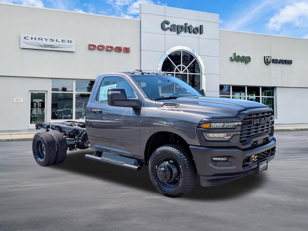 New 2026 Ram 3500 Chassis Cab Tradesman 4WD Reg Cab 60 CA 143.5 WB Pickup