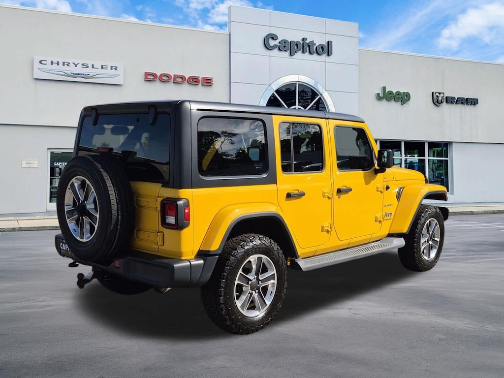 Used 2019 Jeep Wrangler Unlimited Sahara SUV