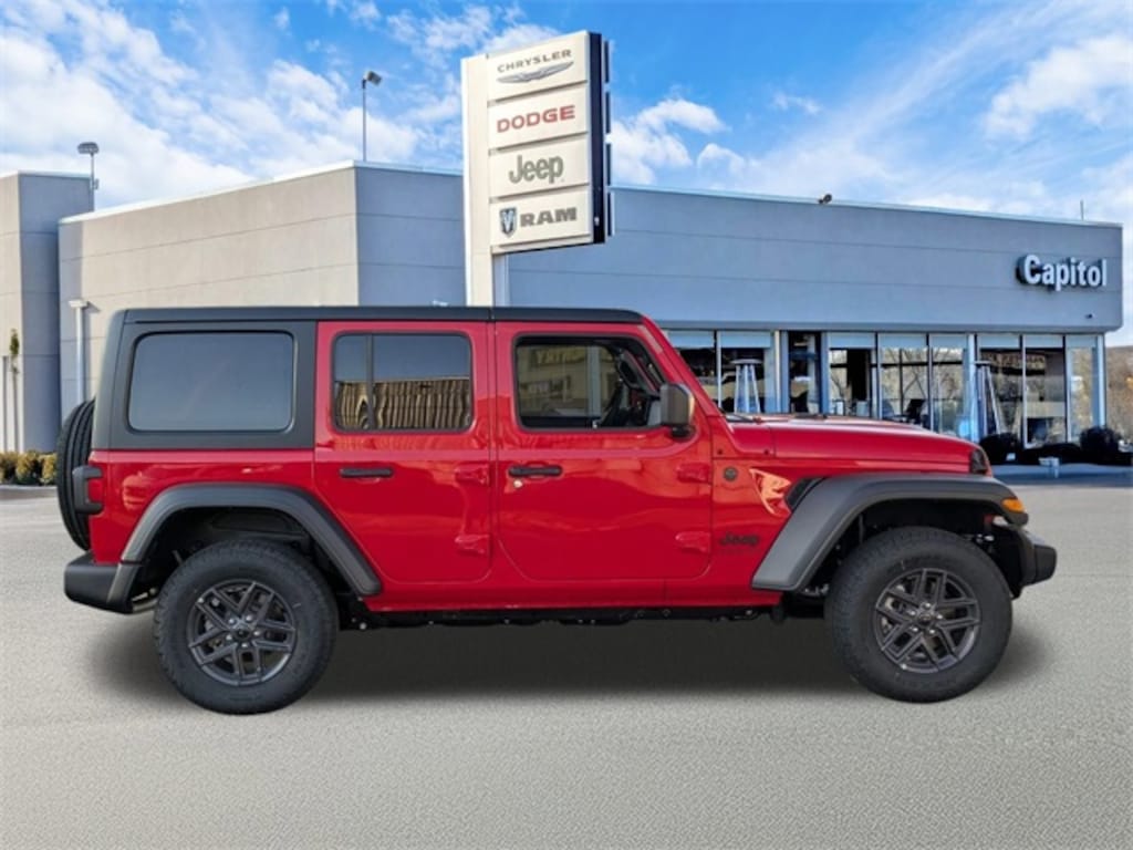 New 2026 Jeep Wrangler 4-DOOR SPORT S Sport Utility