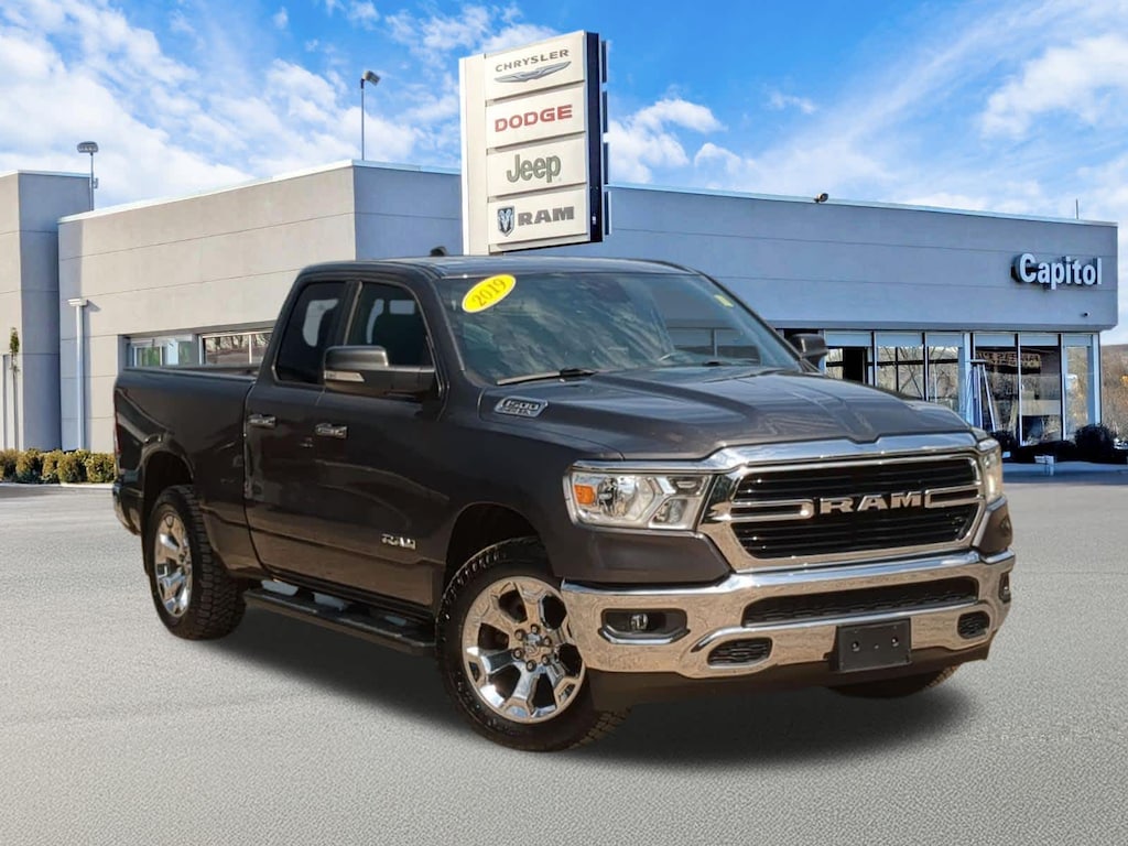 Used 2019 Ram All-New 1500 Big Horn/Lone Star 4x4 Quad Cab 64 Box Truck