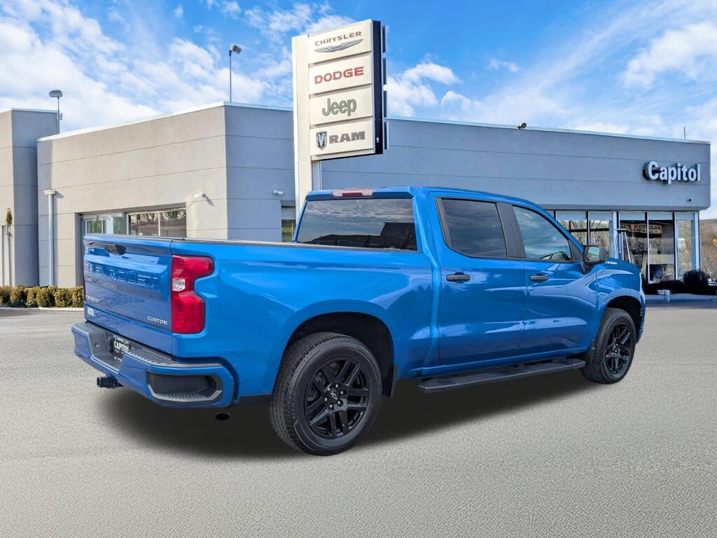 Used 2024 Chevrolet Silverado 1500 Custom 4WD Crew Cab 147 Truck