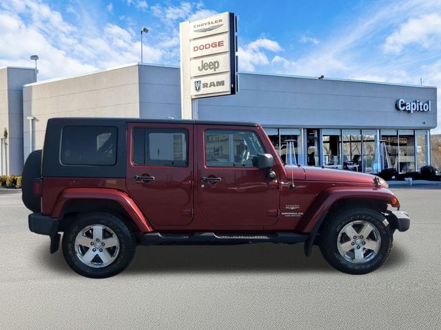 Used 2008 Jeep Wrangler Unlimited Sahara with VIN 1J4GA59138L542668 for sale in Windham, CT