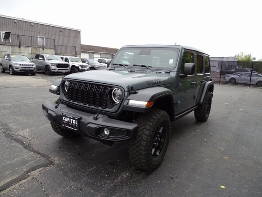 New 2026 Jeep Wrangler 4-DOOR WILLYS Sport Utility