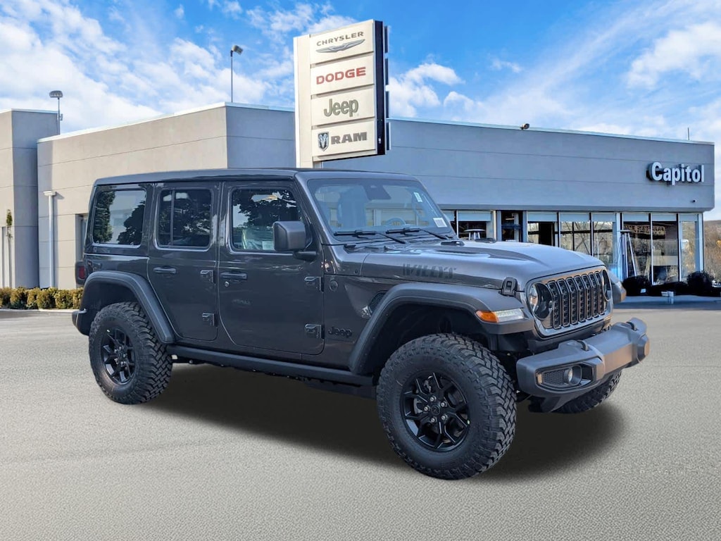 New 2026 Jeep Wrangler 4-DOOR WILLYS Sport Utility
