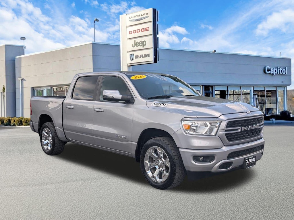 Used 2024 Ram 1500 Big Horn 4x4 Crew Cab 57 Box Truck
