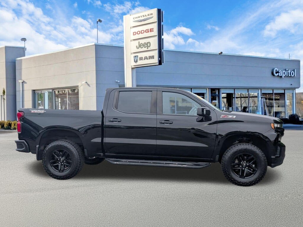 Used 2019 Chevrolet Silverado 1500 LT Trail Boss 4WD Crew Cab 147 Truck