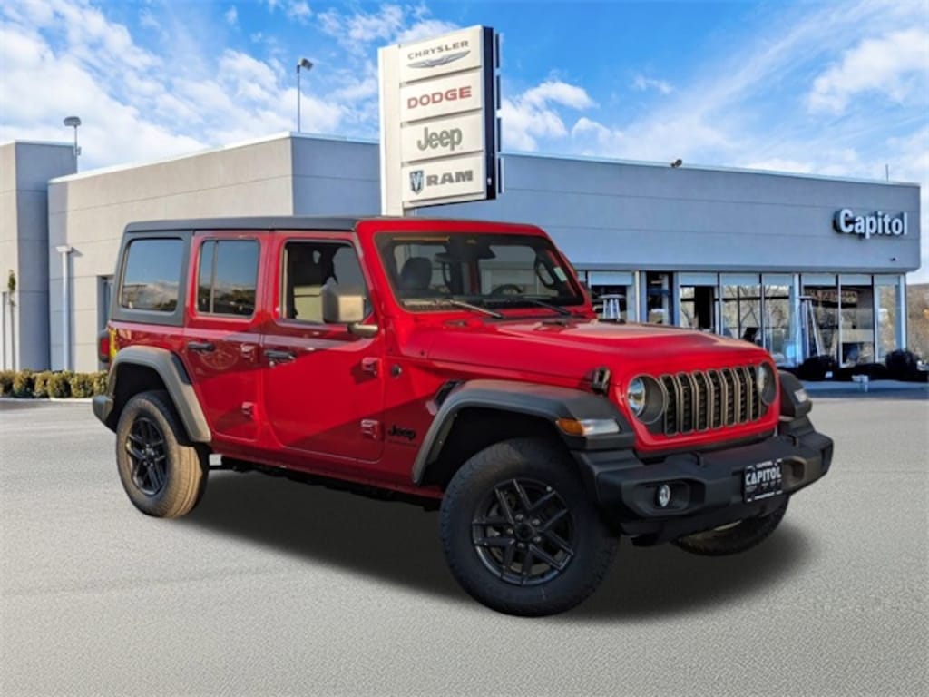 New 2026 Jeep Wrangler 4-DOOR SPORT S Sport Utility