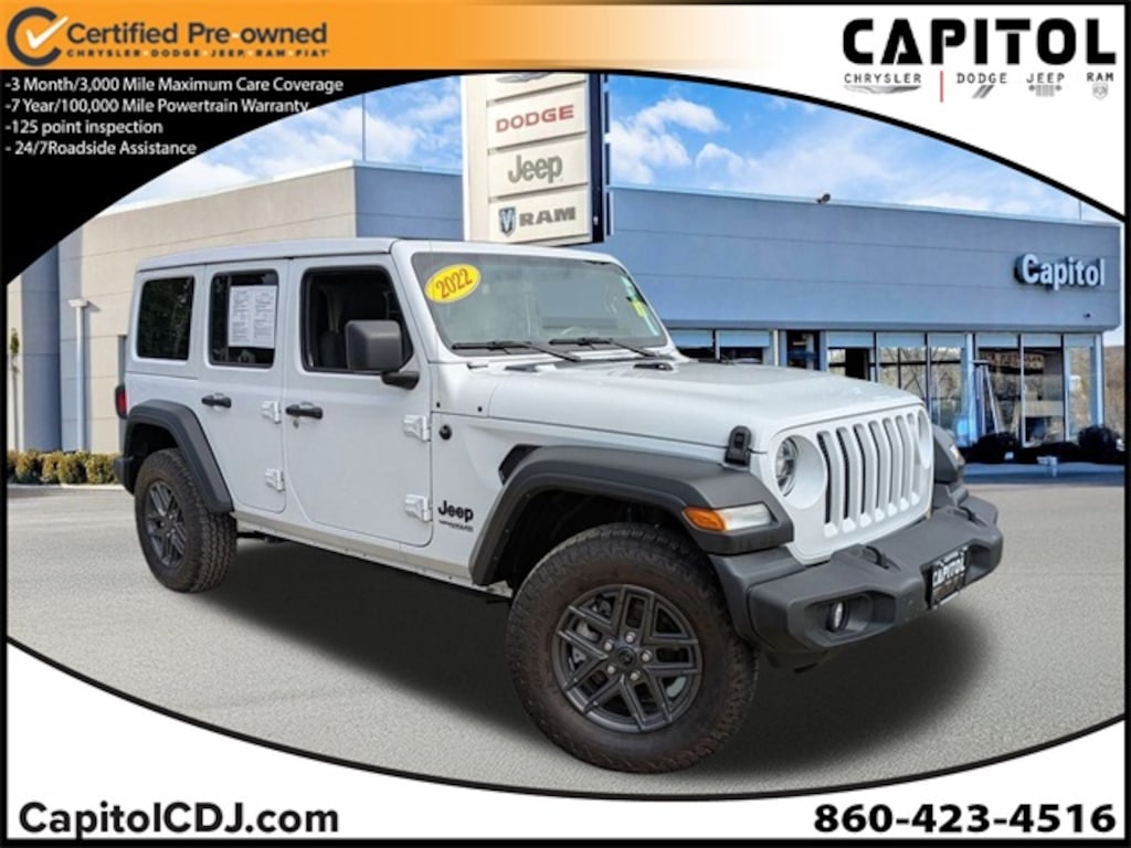 Used 2022 Jeep Wrangler Unlimited Sport S SUV