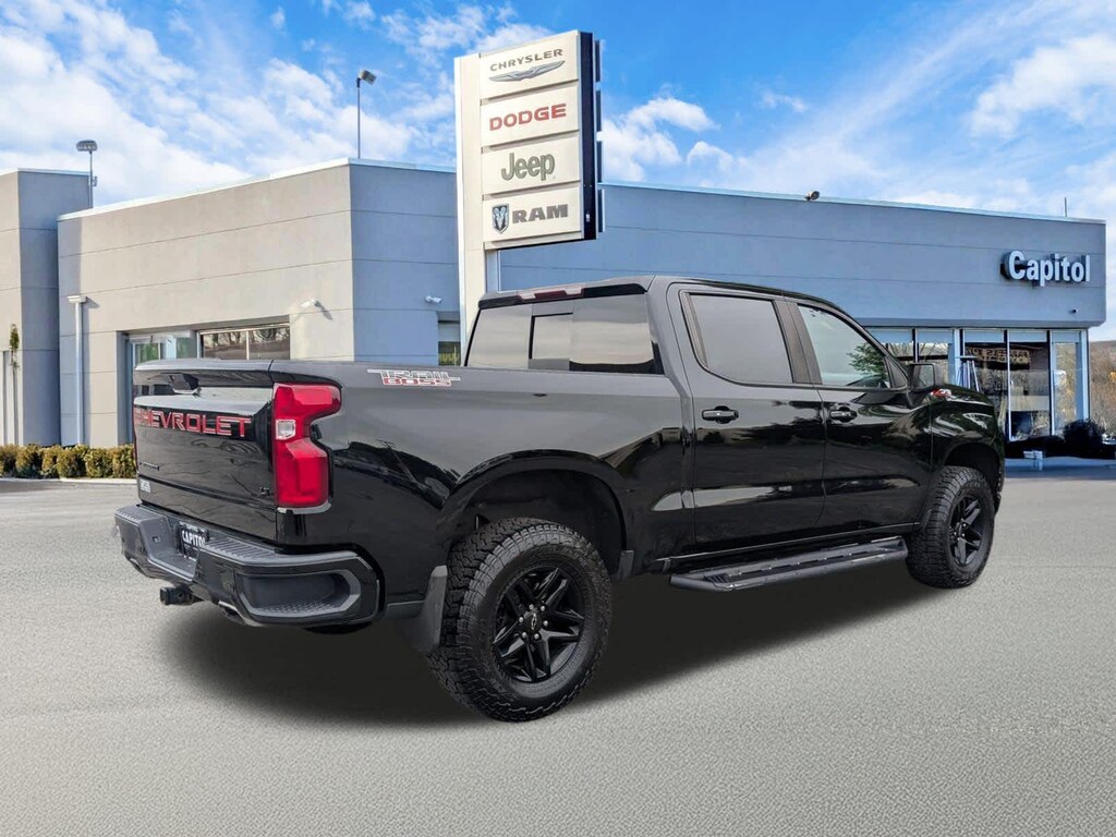 Used 2019 Chevrolet Silverado 1500 LT Trail Boss 4WD Crew Cab 147 Truck