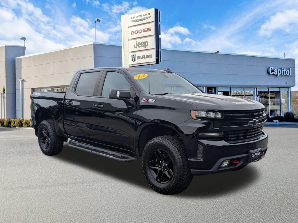 Used 2019 Chevrolet Silverado 1500 LT Trail Boss 4WD Crew Cab 147 Truck