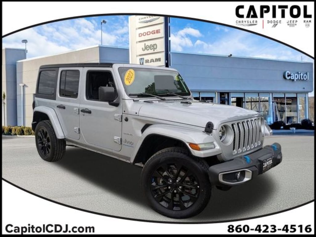 Used 2023 Jeep Wrangler Sahara 4xe SUV