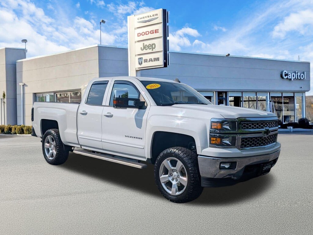 Used 2015 Chevrolet Silverado 1500 LT 4WD Double Cab 143.5 Truck