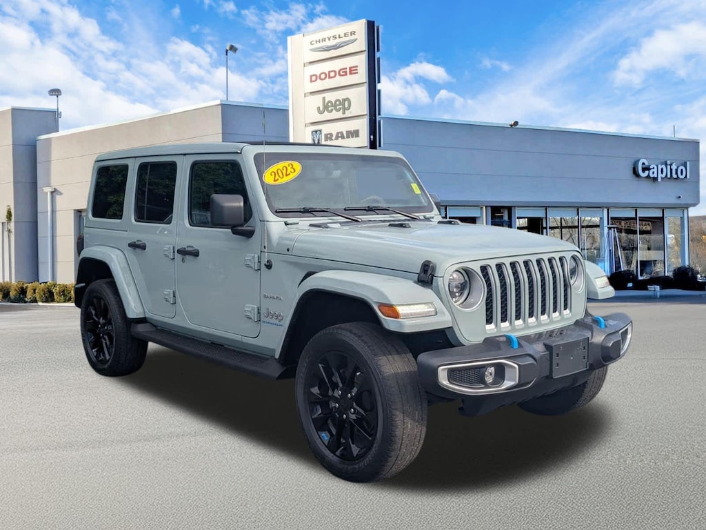 Used 2023 Jeep Wrangler 4xe Sahara SUV