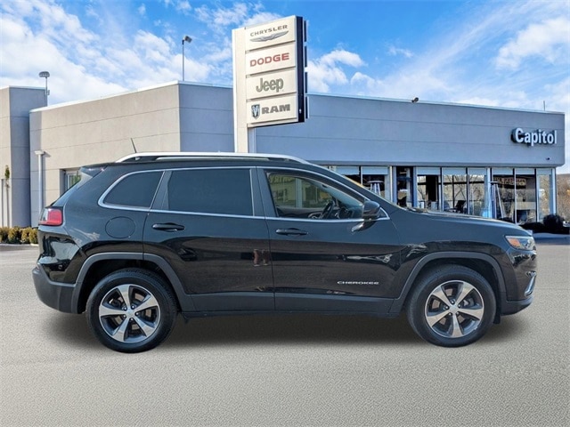 Certified 2019 Jeep Cherokee Limited with VIN 1C4PJMDX7KD395297 for sale in Windham, CT