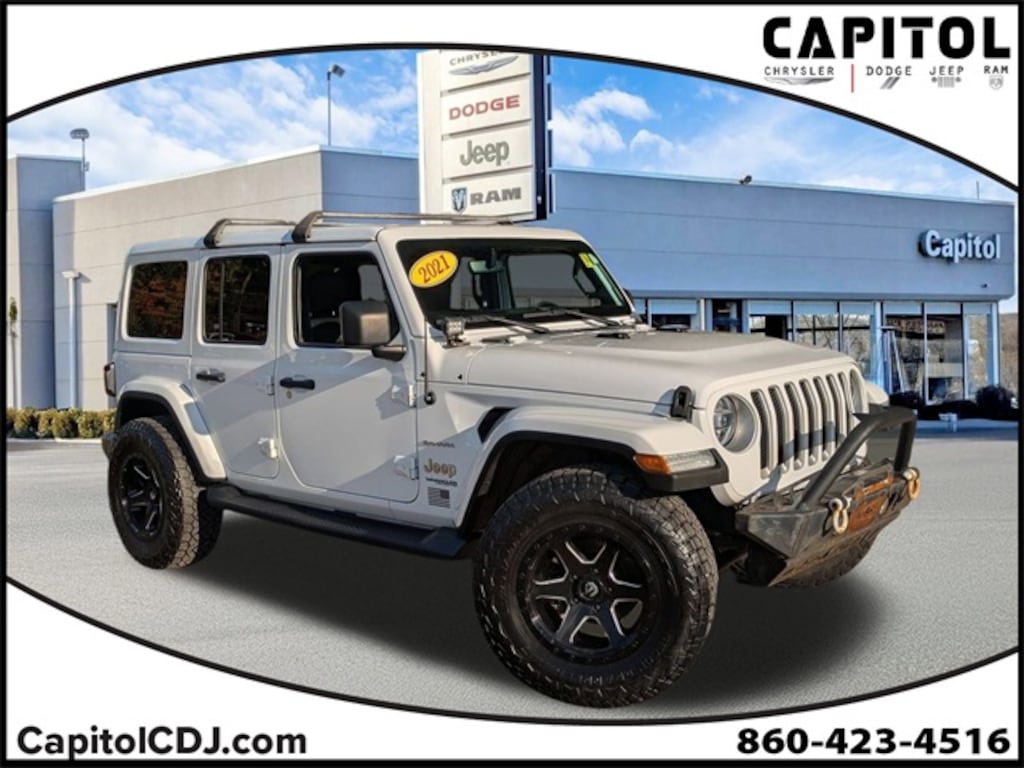 Used 2021 Jeep Wrangler Unlimited Sahara SUV