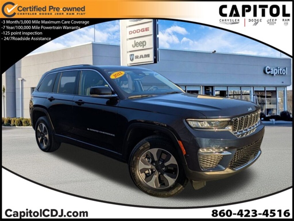 Used 2022 Jeep Grand Cherokee 4xe SUV