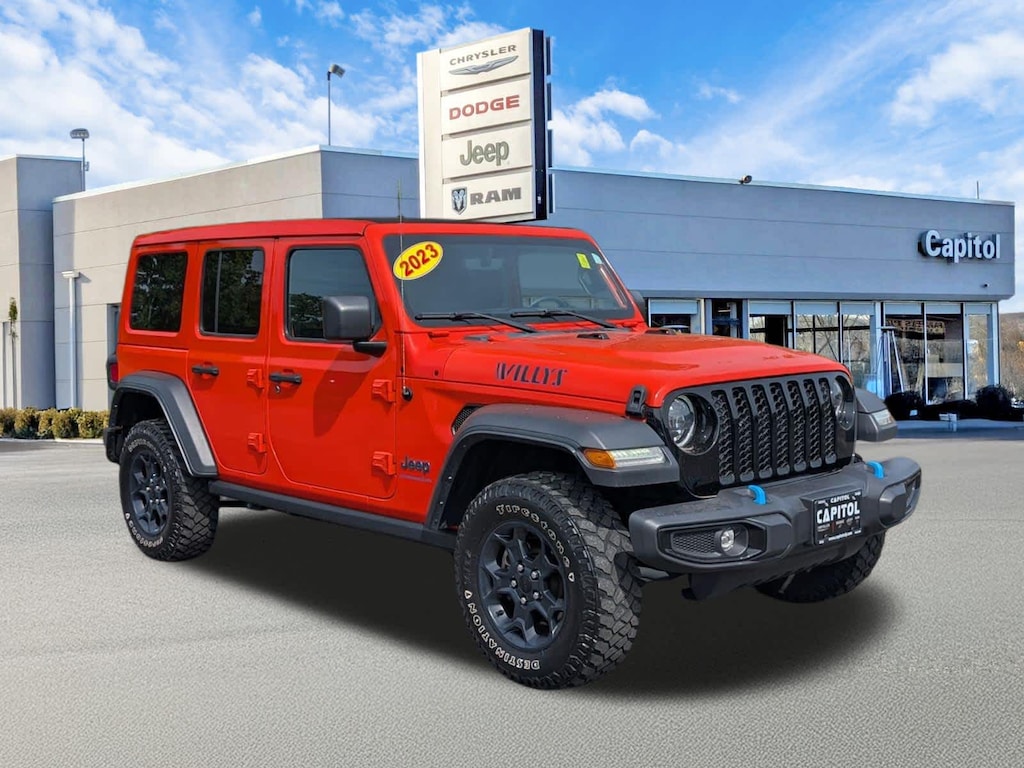 Used 2023 Jeep Wrangler 4xe SUV