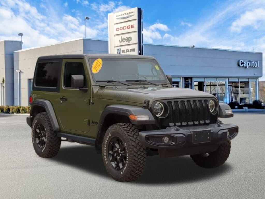 Used 2021 Jeep Wrangler Willys SUV