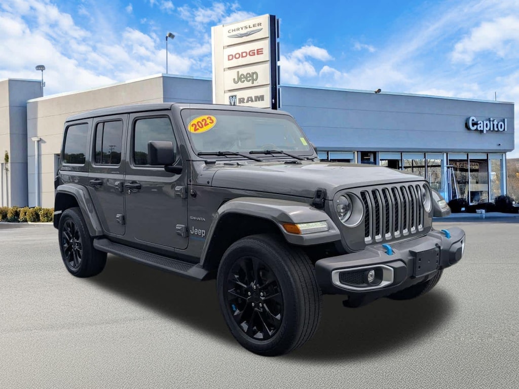 Used 2023 Jeep Wrangler 4xe Sahara SUV