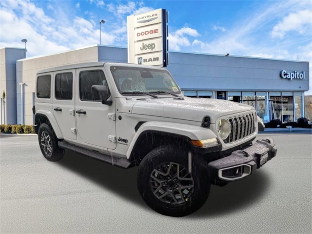 New 2025 Jeep Wrangler 4-DOOR SAHARA Sport Utility