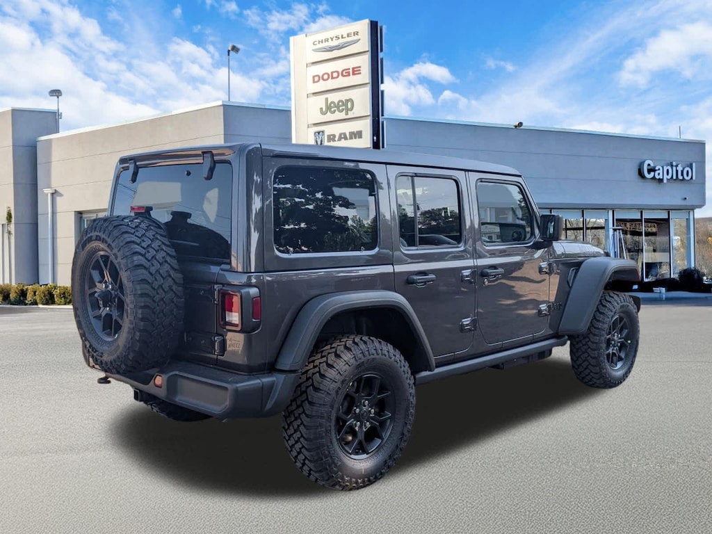 New 2026 Jeep Wrangler 4-DOOR WILLYS Sport Utility