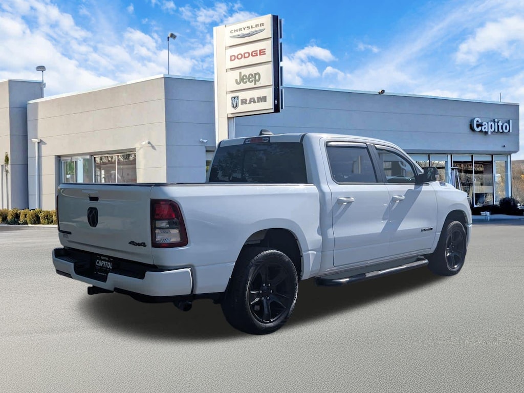 Used 2021 Ram 1500 Big Horn 4x4 Crew Cab 57 Box Truck