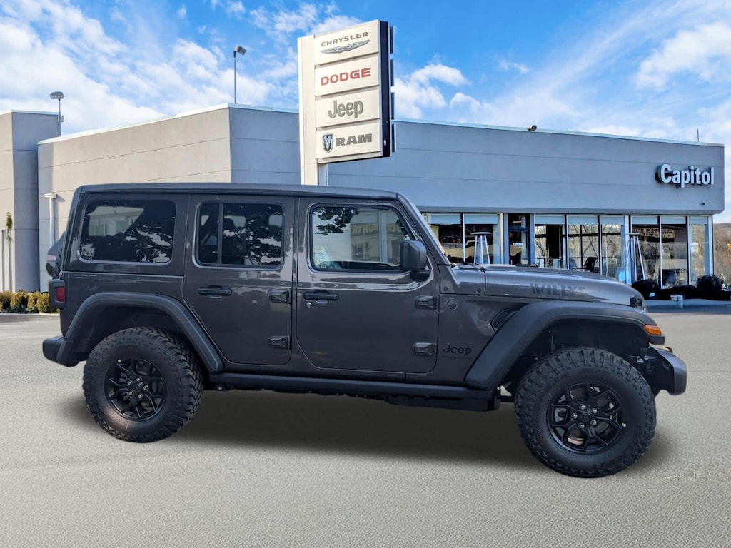 New 2026 Jeep Wrangler 4-DOOR WILLYS Sport Utility