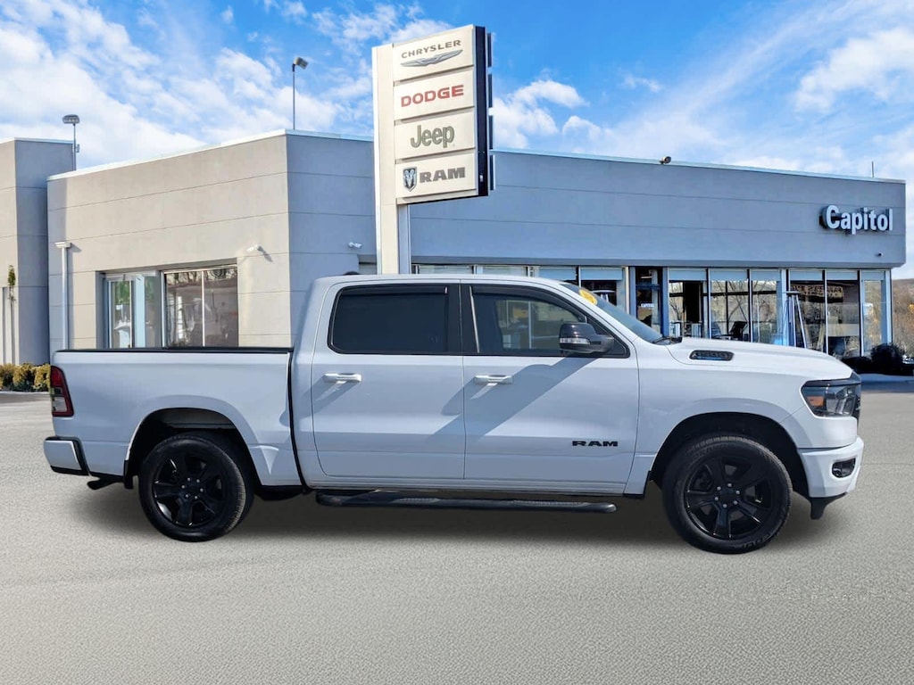 Used 2021 Ram 1500 Big Horn 4x4 Crew Cab 57 Box Truck