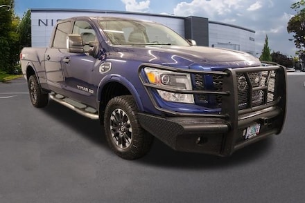 Used 2018 Nissan Titan XD PRO-4X Diesel Truck Crew Cab for Sale in Salem, OR